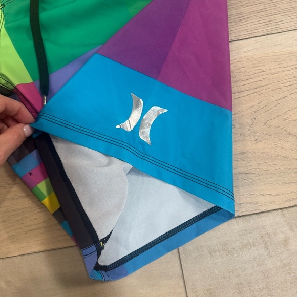 Hurley Men's Phantom Kingsroad P60 Multicolor Board Swim Shorts - Picture 5 of 9